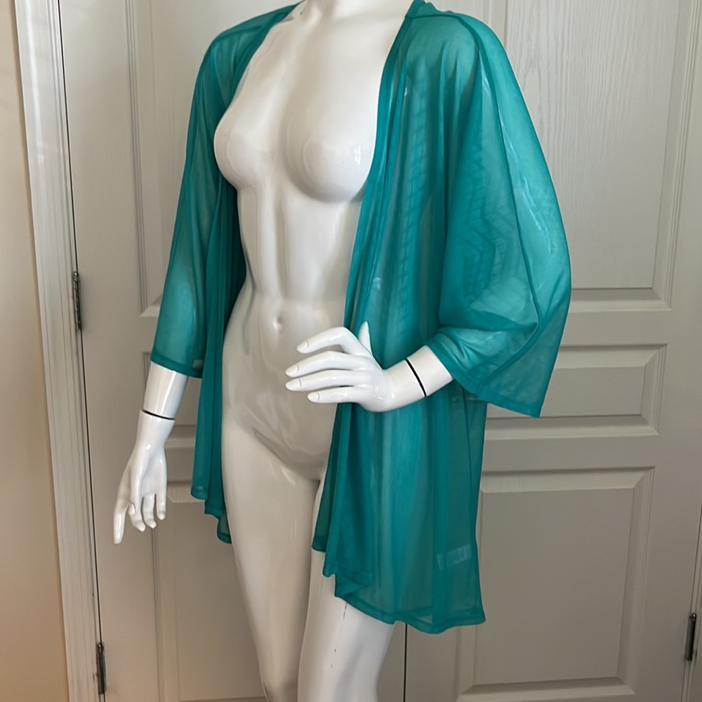 Green beach coverup by LulaRoe size L